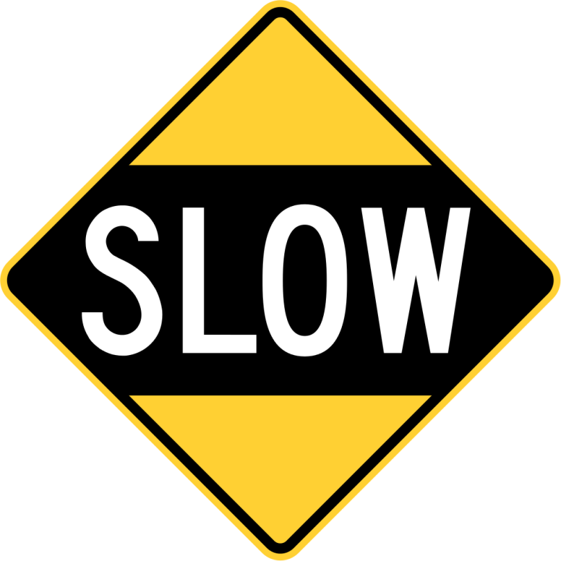 slow-panneau